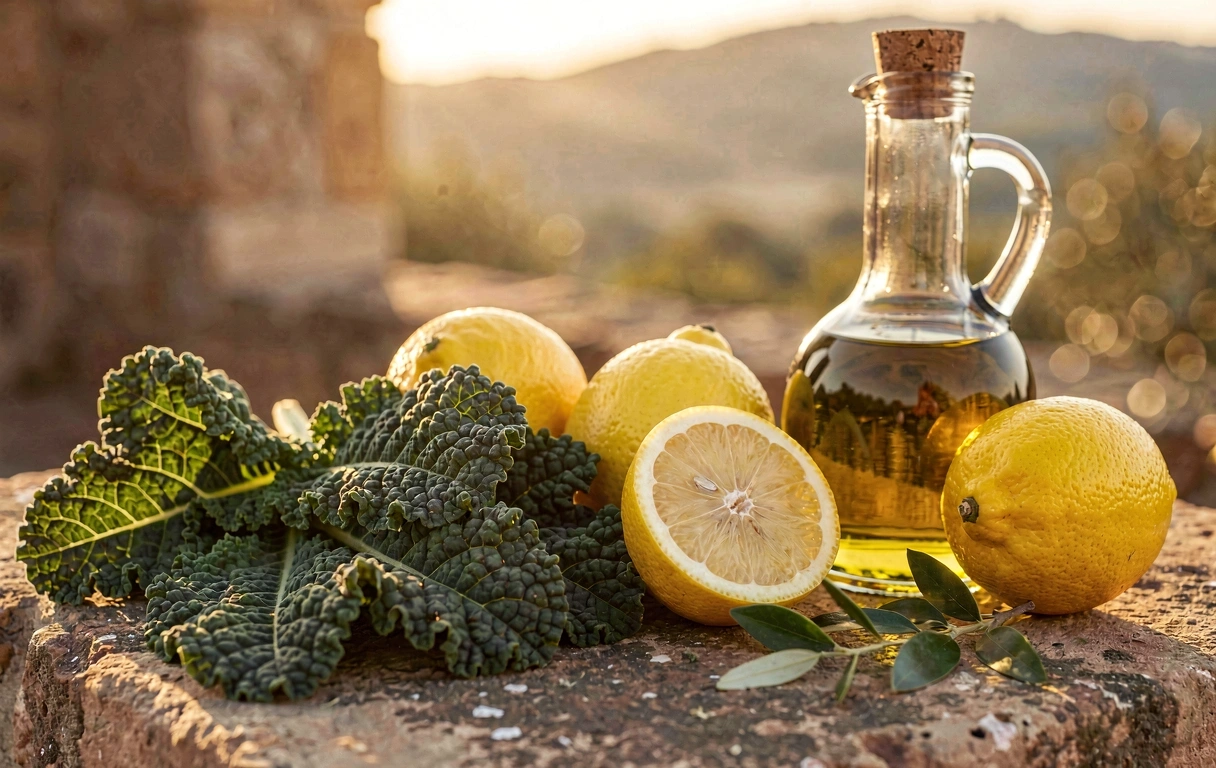 Φρέσκα μεσογειακά συστατικά